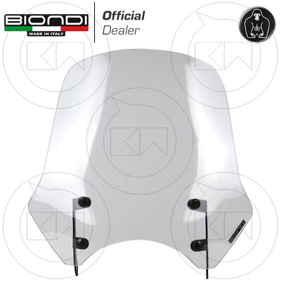 CUPOLINO PARABREZZA BIONDI MOD. TOURING TRASPARENTE MOTO GUZZI V7 III 2018-2020