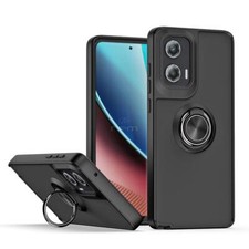 for Motorola Moto G Power 5G 2025 Kickstand Matte Ring Hard Case Magnetic Cover