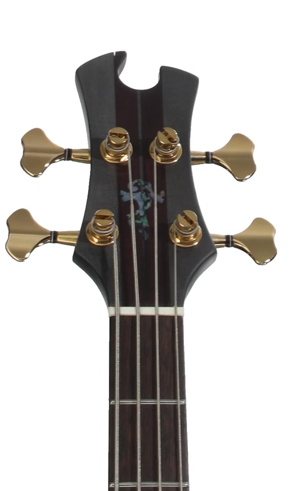 Electric Guitar Bass Tobias Classic IV Bass Guitar - Trans Black Satin - Image 4 of 4