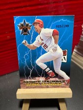2000 Vanguard High Voltage Gold #31 Mark McGwire some white /199 #25/199 1/1
