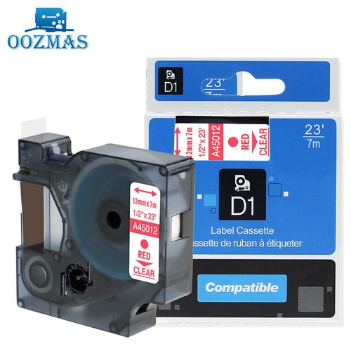Schriftband Dymo D1 45013 LabelManager / Etikettenbänder 6mm 9mm 12mm 19mm 24mm - Bild 36 von 98