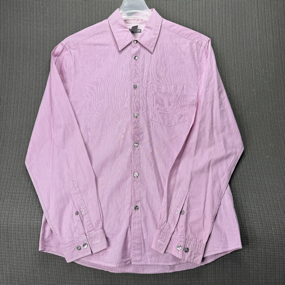 H&M 100% Cotton Striped Dress Shirts for Men for sale | eBay H&M 100% Cotton Striped Dress Shirts for Men for sale | eBay