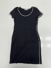 Calvin Klein Black Short Sleeve Dress Womens Size 8