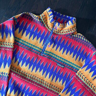 RARE 1997 Vintage Patagonia Synchilla Snap T Minnehaha Flame RARE 1997 Vintage Patagonia Synchilla Snap T Minnehaha Flame