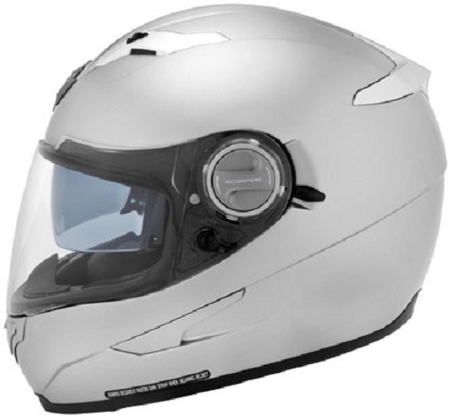 SCORPION EXO-500 HYPER SILVER XS FULL-FACE HELMET - SR896170 **DISPLAY  MODEL** | eBay