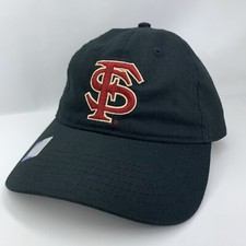 FS Florida State Seminoles Hat Black Adjustable OSFM Signatures FSU Baseball Cap