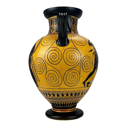 Amphora Achilles slaying Penthesilea Ancient Greek Vase Pottery Museum Copy 530 - 第 7/9 張圖片