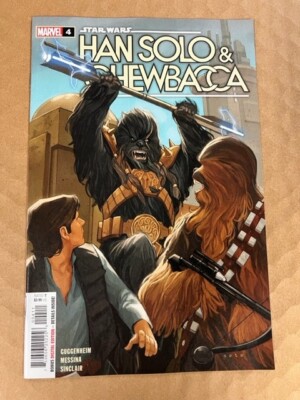 STAR WARS HAN SOLO CHEWBACCA #4 MAIN COVER MARVEL COMICS | eBay