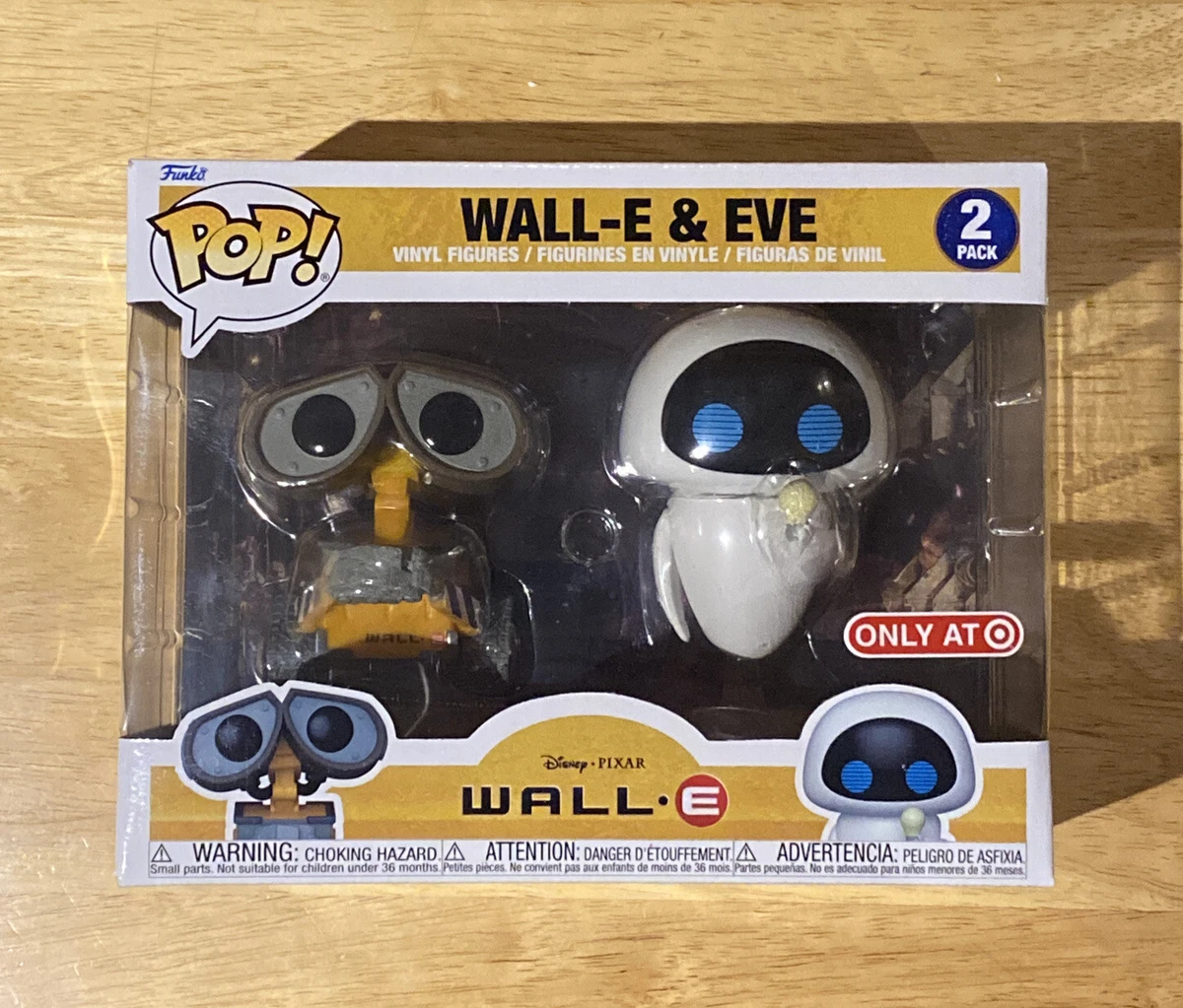 Wall e and eve funko pop deals