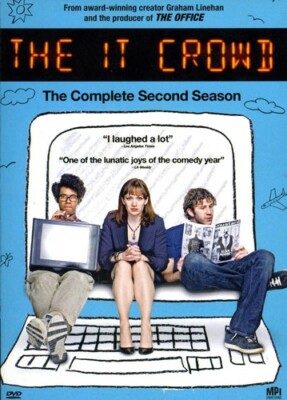 The IT Crowd: Season 2  DVD   Chris O'Dowd, Richard Ayoade   New & Sealed!!!