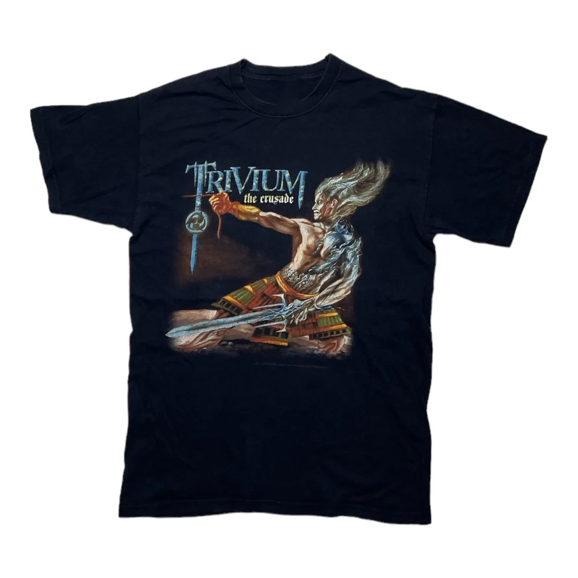 TRIVIUM ヘヴィメタ バンド ワールドツアー 2007 半袖Tシャツ Trivium Shirt for sale - eBay
