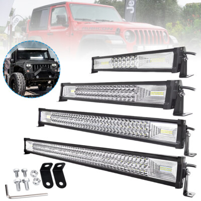 32 In. Spot/Flood Combo LED Light Bar - Harbor Freight Tools - Foto 4