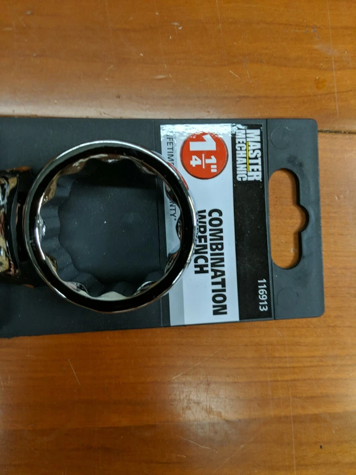 Llave combinada Danaher Tool Group-asia Master Mechanic 1-1/4" SAE solo una Foto 2 de 3