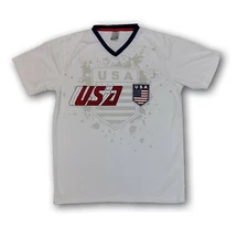 Rhinox USA Adult Men's White Short Sleeve Jersey 
