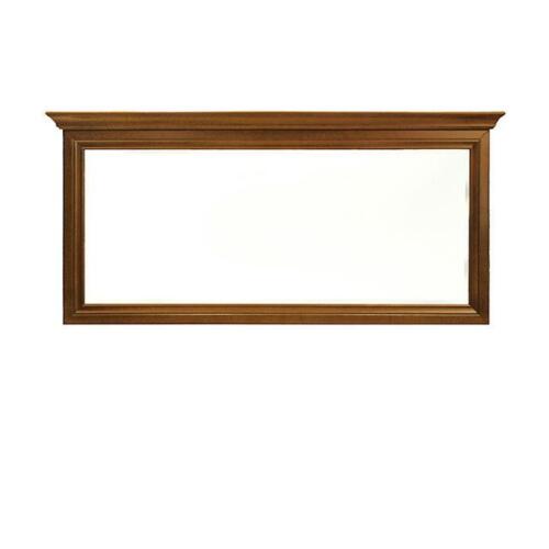 Mirror Classic Large Wall Real Wooden Frame Hanging Model Brown Colour Living