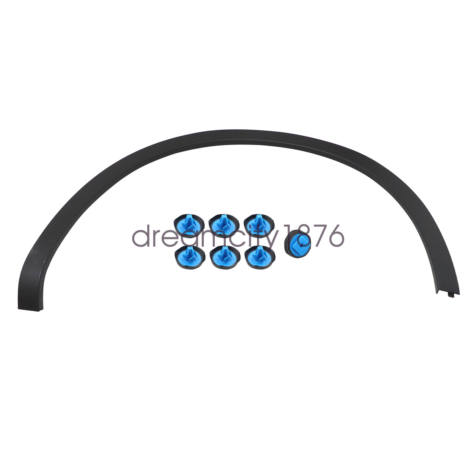 Fits For Maserati Levante M161 2017-20 Black Left Rear Wheel Arch Trim Molding