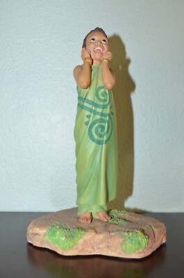 Thomas Blackshear The Piper's Magic Ceramic Girl  Figurine Members Only Ed.