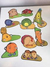 VTG 1986 Diecuts Fall Harvest Turkey Paper De...