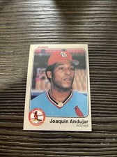 1983 Fleer  Joaquin Andujar #1 St. Louis Cardinals Baseball Card