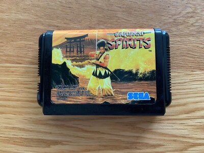 Samurai Spirits JPN SEGA MEGADRIVE Mega Drive nur Cart! Classic Arcade Fighter!
