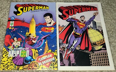 Rare VHTF World Of Krypton Superman 1 MX Promo John Byrne Mike