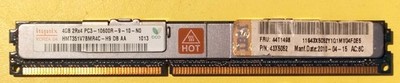 RAM SERVER 4GB DDR3-1333 ECC REG VLP - HYNIX/IBM P/N 43X5052 | IBM FRU 44T1498