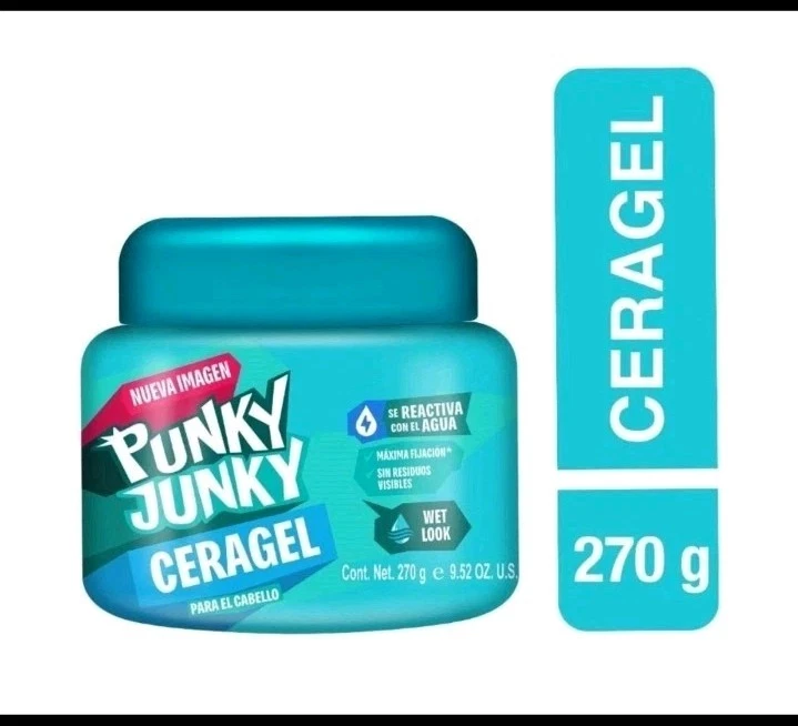 6 PACK PUNKY JUNKY CERAGEL GEL WAX 9.52 oz each 270g Professional Salon Quality  - Image 4 of 4
