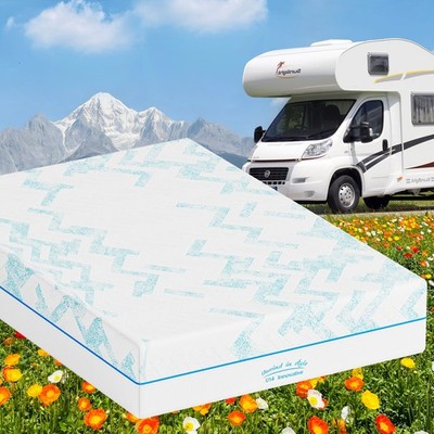 8'' Gel-Cooling Memory Foam Mattress, RV Short Queen, Medium Firm & Breathable