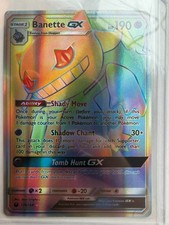 Pokémon TCG Banette GX 174/168 Sm-Celestial Storm Rainbow Rare Full Art Holo LP on eBay