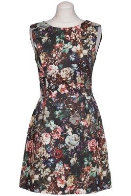 WAREHOUSE Kleid Damen Dress Damenkleid Gr. EU 38 Baumwolle Mehrfarbig #w3mlfz4