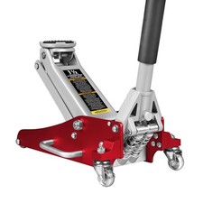 Big Red 1.5 Ton 3000lb Low Profile Aluminum Steel Racing Floor Jack Red