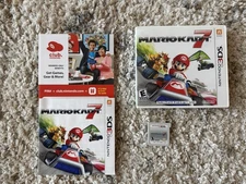 Mario Kart 7 Nintendo 3DS Complete CIB Game Case Manual Pin Tested Japan USA
