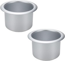 2 Pcs Aluminum Alloy Cup Holders Replacement Cup Holder Inserts For Boat