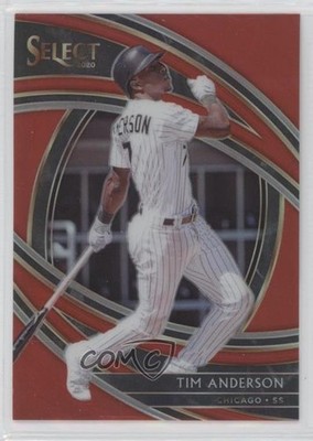 2020 Panini Select Premier Red Prizm 103/199 Tim Anderson #184 0w8f