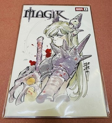 Marvel Comics Magik #1 Trinity Comics Variant Cover Signed by Peach Momoko