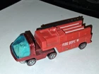 Hot Wheels Redline 1969 Heavyweights Fire Engine Truck White Interior