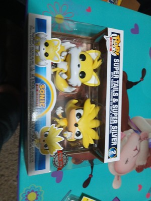 Funko Pop! Vinyl: Sonic the Hedgehog - Super Tails & Super Silver - 2 Pack -...