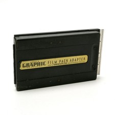 Graphic Film Pack Adapter Model 2 2 1/4" x 3 1/4" by Graflex