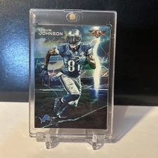 Calvin Johnson 2015 Topps Fire Forces of Nature SSP Ultra Rare