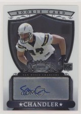 2007 Bowman Sterling Rookie Auto Scott Chandler #BSRA-SC Auto 0f6