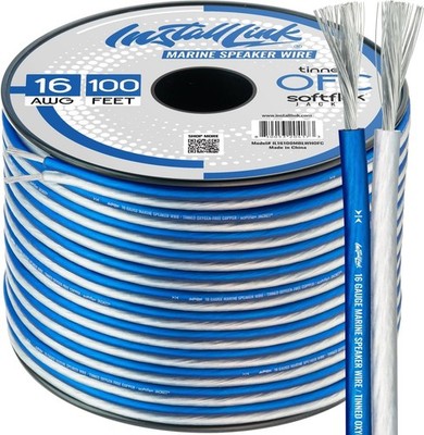 Cable de altavoz marino de calibre 16 AWG