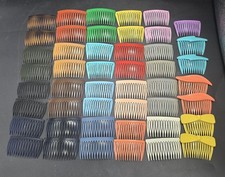 vintage goody side hair comb lot of 47, 23 Sets made in the USA Many Colors
