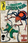 THE AMAZING SPIDER-MAN 296 HIGH GRADE 1ST CAMEO APP SPIDER-COP COVER 1988