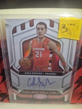 2022-23 Panini Prizm Rookie Signatures Cole Swider