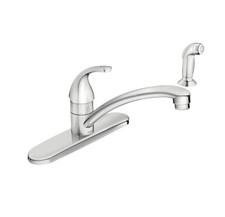 NEW Moen Chrome Adler One-Handle Kitchen Faucet - 87604
