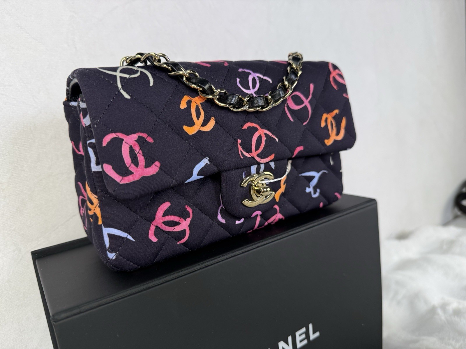 Chanel 24S Mini Rectangle Logo Classic Flap image 3
