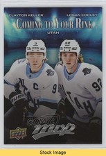 2025-26 Upper Deck MVP Coming to Your Rink Clayton Keller Logan Cooley READ 1jw0