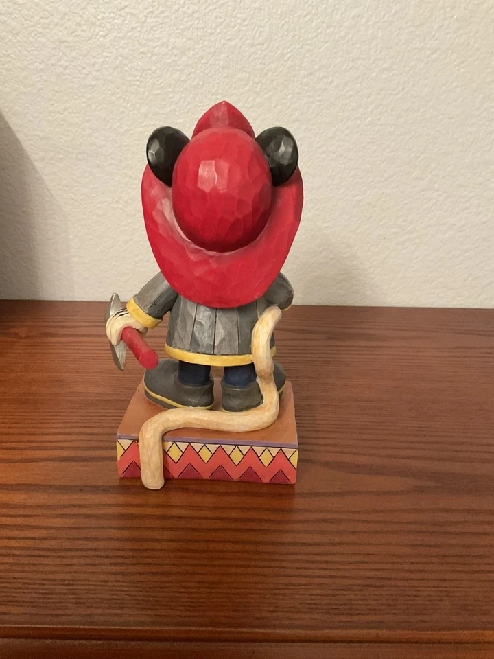Jim Shore Disney Traditions “To The Rescue “ Mickey Mouse Figurine W/ Box RARE - Image 4 of 4