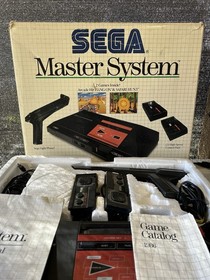 Sega Master System 1987 Original Box - Authentic, Tested