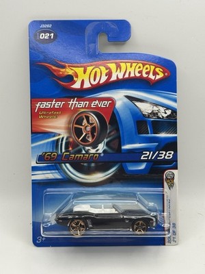 Hot Wheels 2006 First Editions '69 Camaro 21 of 38 Faster Than Ever Wheels-